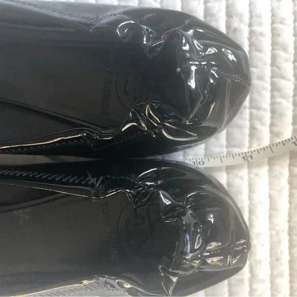 Tory Burch Patent Leather Reva Flat - Picture 8 of 8